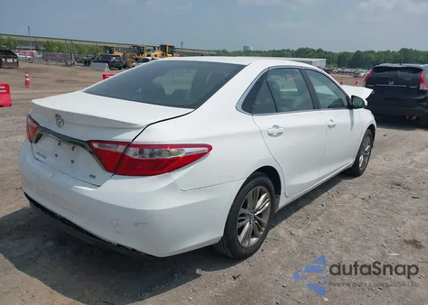 2016 Toyota Camry Se from USA, damaged, VIN 4T1BF1FK7GU526775